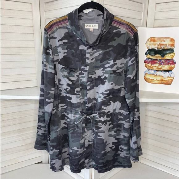 Knox Rose green camo jacket - Picture 4 of 9